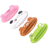 100pcs Cartoon Animal Plastic Toothpaste Cream Squeezers