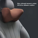 Comfortable Car Headrest Neck Protection Pillow Car Memory Cotton Sleeping and Resting Pillow