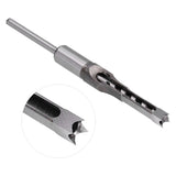 16mm Square Hole Drill Bit High Speed Steel Incisive WearResistant Durable Woodworking Mortiser Drill Bit Square Hole Tool