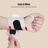 Electric Hand Massage Cordless Wrist Massager USB Rechargeable Vibration Relieves Tenosynovitis Massager for Carpal Tunnel
