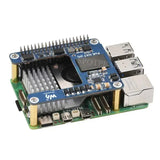Waveshare Raspberry Pi 5 PoE HAT-5V/5A Power over Ethernet (802.3af/at) for Pi 5 & CM5 - Mini PoE+ Module via RJ45