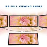 12.3" 1920x720 400nit IPS Touch LCD Monitor ,USB C Video Input