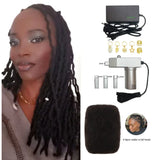 Professional Automatic Dreadlocks Hair Making Machine DIY Braidings Machine Crochet Machine for Dreadlocks/Hair Won't Break