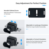 3X LCD Viewfinder Camera 3.0" Camera Viewfinder For Nikon Z30 Sony ZV-1 ZV-1F RX100 Canon G7X