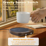 110V/220V Electric Coffee Mug Warmer with Timer Cup Heater for Hot Tea Insulated Heating Pad Coaster 36W