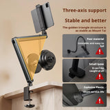 Tablet Desktop Stand Aluminum Alloy Cantilever Lazy Mobile Phone Holder 360 Degree Rotation Adjustment for IPad Multifunctional