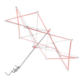 NEW ARRIVAL Yarn Thread Fiber String Wool Winder Holder Umbrella Knitting Operated Swift Craft for Patchwork Sewing DIYAccessori