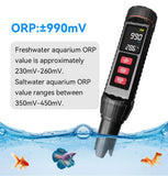 7 In 1 Digital Water Quality Tester PH TDS EC ORP Meter Salinity SG Temperature For Freshwater Aquarium Swimming Pool Fish Tank