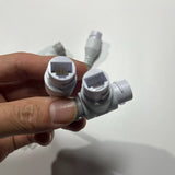 POE Splitter Adapter Ethernet 1 Network Cable 2 Camera POE Splitter 1 to 2 Combiner Connector