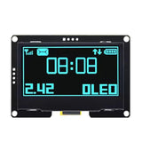 2.42 Inch OLED Display Module 128X64 LCD HD Screen Module SSD1309 4 Pin IIC Serial Interface For Arduino UNO R3