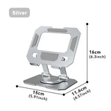 360° Rotatable Tablet Stand Adjustable Liftable Phone Desk Bracket Foldable for 4.7-12 Inch for Ipad Pro/Air/Min Laptop Tablet