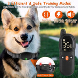 KP-681 Remote Dog E Collar,  Magnetic Charging, Waterproof, Transmitter With 3 Channel, Rechargeable, Key Lock