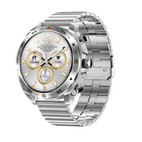 T95 High-end Business Smartwatch With Headphones Metal Case HD Full Circle Touch HIFI 9D Sound Quality Message Alerts BT Calls