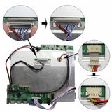 VGA USB LCD Controller Board With 10.4 in 1024x768 IPS 650nit LCD Panel