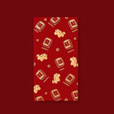 30Pcs Cute Design Horse Year Red Envelopes Creative Style Red Color Lucky Money Envelopes Small Size New Year Red Envelopes