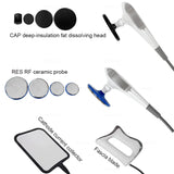 448KHZ Device RF Tecar Therapy RET CET Diathermy Body Sliming Machine Pain Relief Skin Tightening INDIBA  Equipment