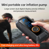 Car Mounted Inflation Pump Portable Wireless Inflation Electric Small Car Tire Automatic Inflation Treasure