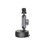 Aluminum Alloy Suction Cup Car Mount ABS Adjustable Camera Car Mount Black for Insta360 X3 X4 X5 GO Ultra ACE PRO 2 GO 3S
