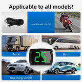 GPS Heads Up Display Large HD Screen Accurate Speed Display Car HUD Plug and Play