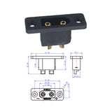 New XT90E-M+XT90H-F Battery Connector Set XT90E Male Plug Gold-Plated Connector DIY Connecting Part For RC Aircraft Drone Parts