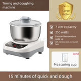 250W Smart Fermentation Function Mixer Machine 7L Automatic Dough Mixer Home Appliance for Bread Pizza Dough Kneading Kitchen