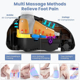 Shiatsu Kneading Air Compression Electric Foot Massage Machine For Health Care Infrared With Heating and Therapy Anti-stress