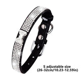 Shiny Super Diamond Rhinestone Cat Collar Puppy Baby Dog Cat Collar Microfiber Strap Kitten Accessories Puppy Collar