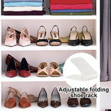 Shoe Slots Space Saver Shoe Rack Organizer With Strong Load-Bearing Shoe Cabinet Space Saver For High Heeled Shoes Mary Jane