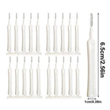 Shower Head Cleaning Brush Small Hole 20pcs Anti-Clogging Mobile Phone Hole Cleaning Brush Multifunctional Small Hole Shower