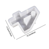 Silicone Candle Holder Resin Molds Candlestick Numbers Casting Mold Household Craftwork Molds For Bedroom Bathroom Living Room