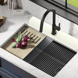Silicone Faucet Mat Kitchen Cleaning Rack Supplies Foldable Kitchen Drying Mat Draining Pad For Counter Kitchen Bathroom