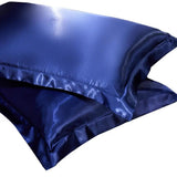 Silk Pillowcase For Hair And Skin Natural Mulberry Silk Pillow Case 2 PCS Pillow Covers Home Bedding Decor 19 X 29 Inch