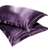 Silk Pillowcase For Hair And Skin Natural Mulberry Silk Pillow Case 2 PCS Pillow Covers Home Bedding Decor 19 X 29 Inch