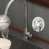 Sink Drain Rack Stainless Steel Dishcloth Rack Holder Self Adhesive Dishcloth Up Storage Hook Kitchen Cleaning Storage Shelf For