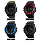 Skmei Pedometer Digital Sport Watches Mens Altimeter Thermometer Weather Tracker Wristwatches Waterproof Pressure Compass Clock