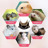 Small Pet Bed Hamster Hammock Doublelayer Hammock Hamster Hanging Bed Cage For Ferret Squirrel Pet Warm Hanging Nest