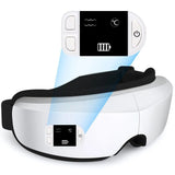 Smart 3D Eye Massager Vibration Eye Massage Glass Hot Compress Bluetooth Eye Care Instrument Eye Fatigue Glass Massager Dropship