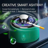 Smart Portable Home Negative Ion Air Purifier Ashtray Car Cigarette Lighter Smokeless Ashtray Smoking