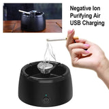 Smart Portable Home Negative Ion Air Purifier Ashtray Car Cigarette Lighter Smokeless Ashtray Smoking