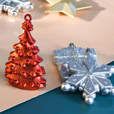 Snowflake Charm For Christmas Tree Snowflake Pendant Decoration Charming Christmas Snowflake Ornaments For Home Bedroom Weddings