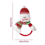 Snowman Towel Ring Towel Ring Holder Handmade Portable Towel Storage Hang Towel Ring For Clubs Hotels Shopping Malls