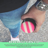 Soda Can Covers Lids 6Pcs Silicone Beer Beverage Protector Reusable Soda Can Cover Camouflage Color Soda Saver Can Spill Guard