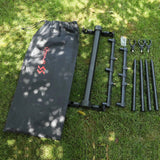 Sougayilang Top Quality Adjustable Retractable Carp Fishing Rod Stand Holder for 3 Fishing Rods Carp Fishing Equipment Pesca