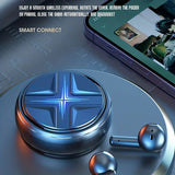 Sp31 Aluminum Starring Ring Metal Alloy Gaming Bluetooth Noise Cancellation In-Ear Starburst Light Effect