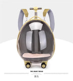 Space Capsule Cats Bag Shoulder Transparent Outgoing Suitcase Cat Carrier Kawaii Stroller Mochila Para Perro Pet Accessories