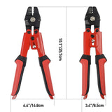 Special Aluminum Sleeve Crimping Pliers For Steel Wire Rope Fishing Clamp Chuck Shearing Hardware tools Crimping Range 0.1-2.2mm