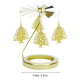 Spinning Candle Holder Rotary Candle Holder Candlestick Spinning Candleholder Metal Table Centerpieces Revolving Candlesticks