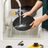 Splash Guard Pan Silicone Food Safety Splash Guard With Folding Handle Daily Cookware Accessories For Frying Pans Skillets
