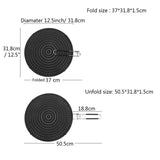 Splash Guard Pan Silicone Food Safety Splash Guard With Folding Handle Daily Cookware Accessories For Frying Pans Skillets