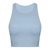 Spring and Summer Sexy Back Yoga Tank Top High Strength Shockproof Running Fitness Sports Bra for Women Sleeveless Sexy Tank Top